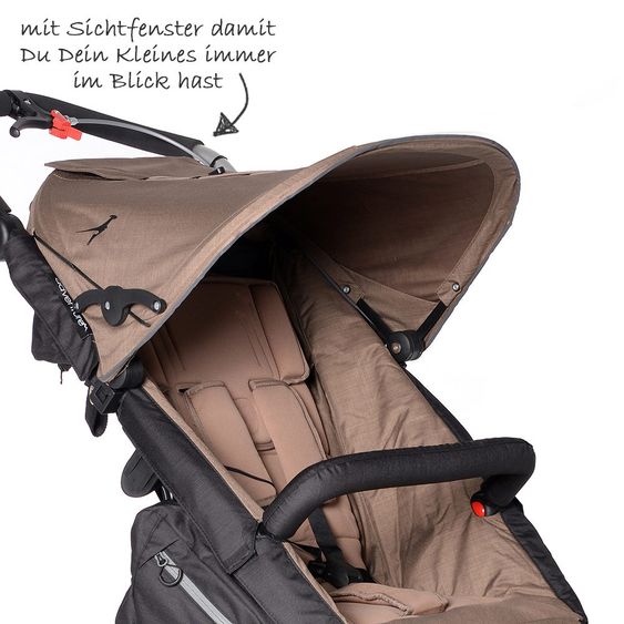 TFK Sportwagen Joggster Adventure - Fossil