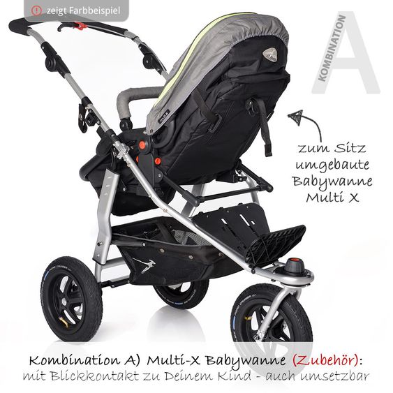 TFK Sportwagen Joggster Adventure - Tango Red