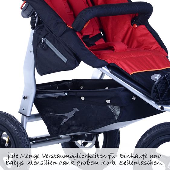 TFK Sportwagen Joggster Adventure - Tango Red