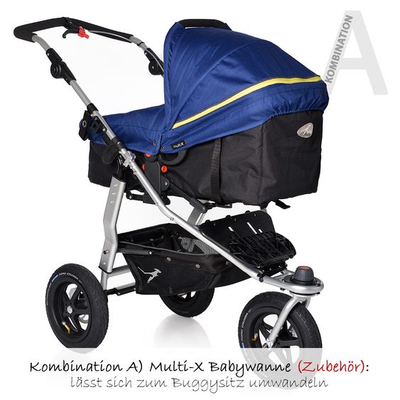 TFK Sportwagen Joggster Adventure - Twilight Blue