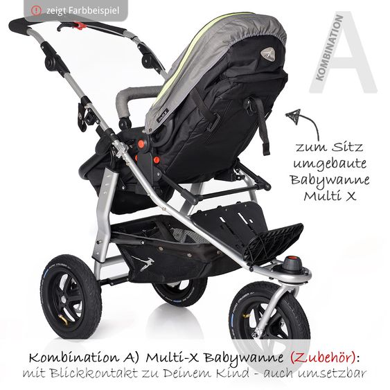 TFK Sportwagen Joggster Adventure - Twilight Blue