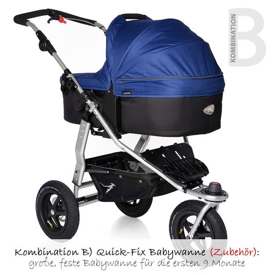 TFK Sportwagen Joggster Adventure - Twilight Blue