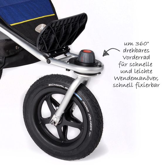 TFK Sportwagen Joggster Adventure - Twilight Blue