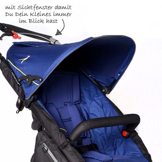 TFK Sportwagen Joggster Adventure - Twilight Blue