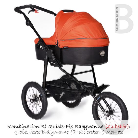 TFK Sportwagen Joggster Sport - Orange.com