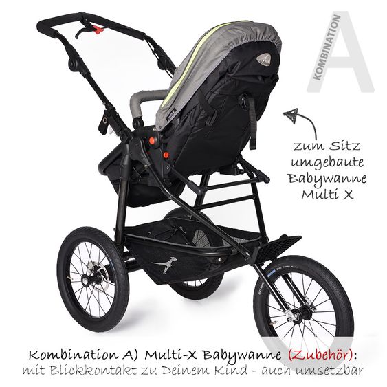 TFK Sportwagen Joggster Sport - Quiet Shade