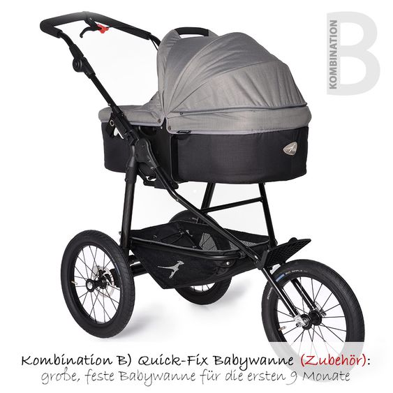 TFK Sportwagen Joggster Sport - Quiet Shade