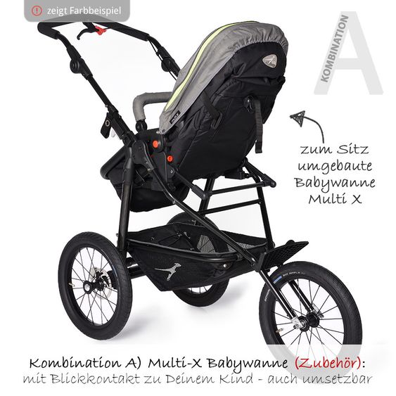TFK Sportwagen Joggster Sport - Tango Red