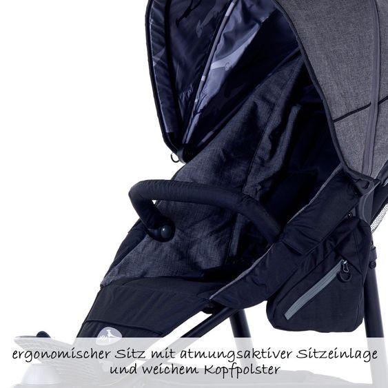 TFK Sportwagen Joggster Trail 2 Premium - Grey