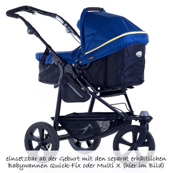 TFK Joggster Trail 2 Stroller - Twilight Blue