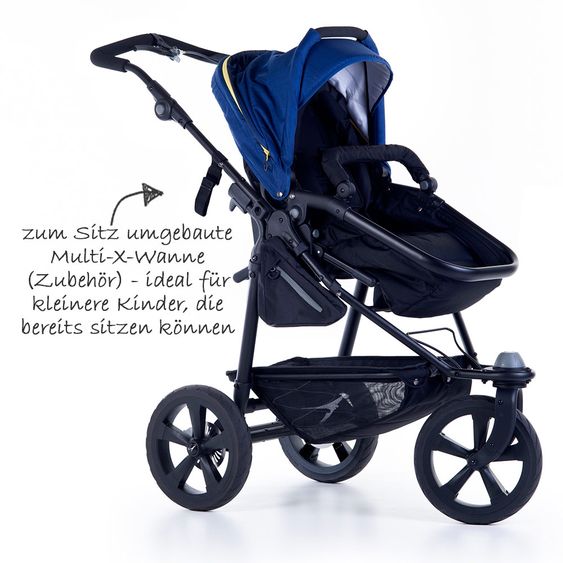 TFK Joggster Trail 2 Stroller - Twilight Blue