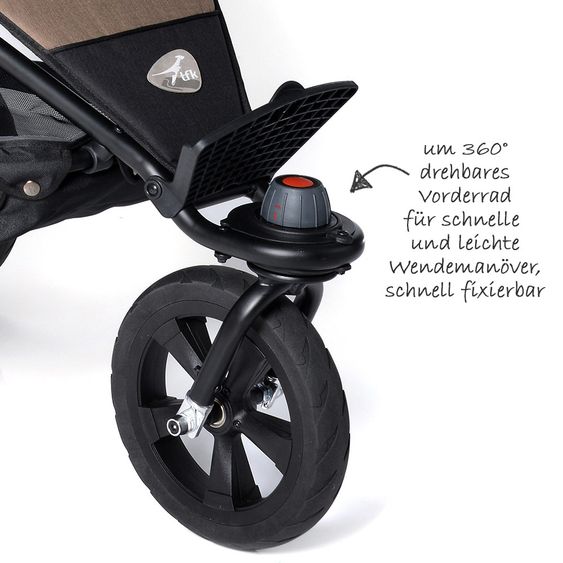 TFK Passeggino Joggster Trail - Fossil