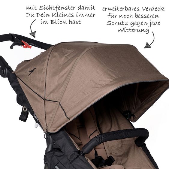 TFK Passeggino Joggster Trail - Fossil