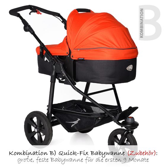 TFK Sportwagen Joggster Trail - Orange.com
