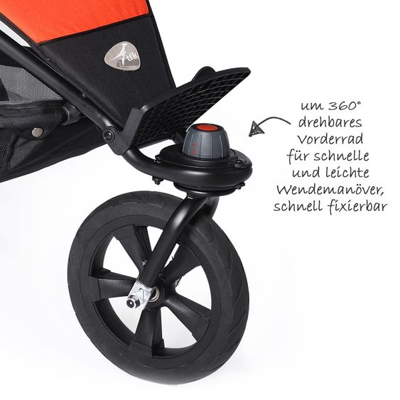 TFK Sportwagen Joggster Trail - Orange.com