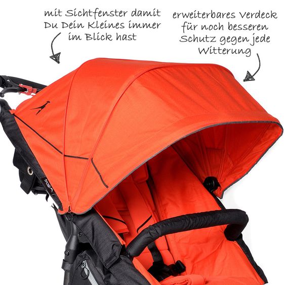 TFK Sportwagen Joggster Trail - Orange.com