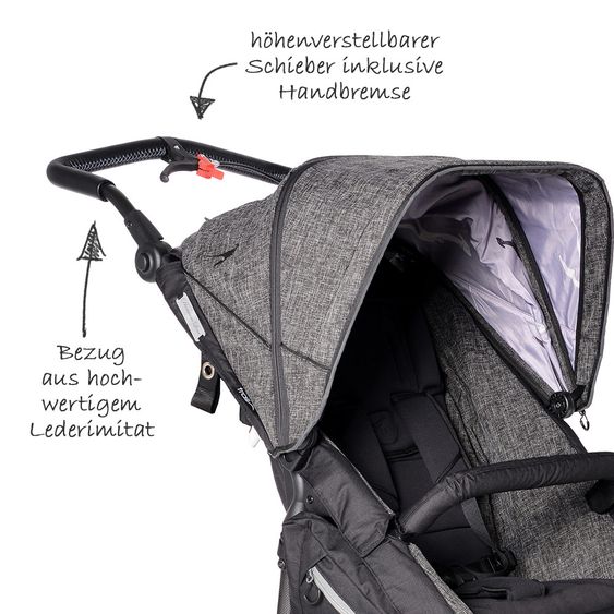 TFK Stroller Joggster Trail Premium - Anthracite