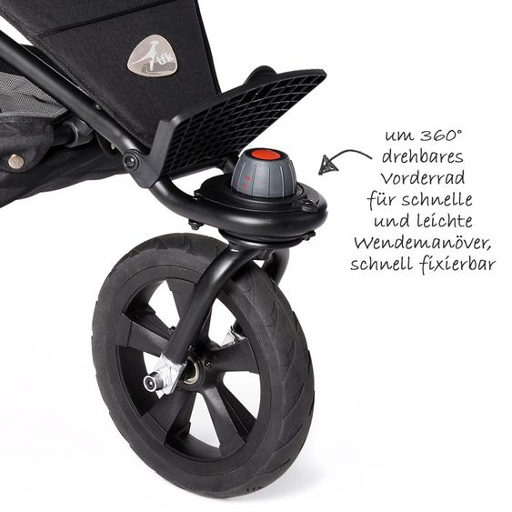 TFK Stroller Joggster Trail Premium - Anthracite