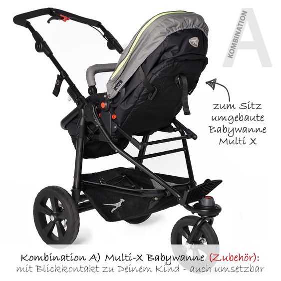TFK Sportwagen Joggster Trail - Quiet Shade