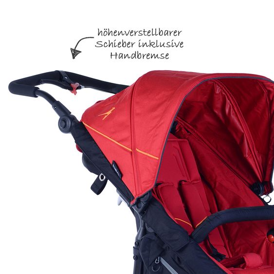 TFK Sportwagen Joggster Trail - Tango Red
