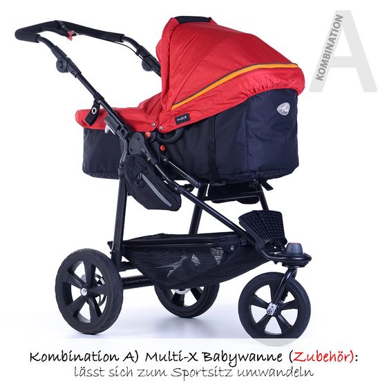 TFK Sportwagen Joggster Trail - Tango Red