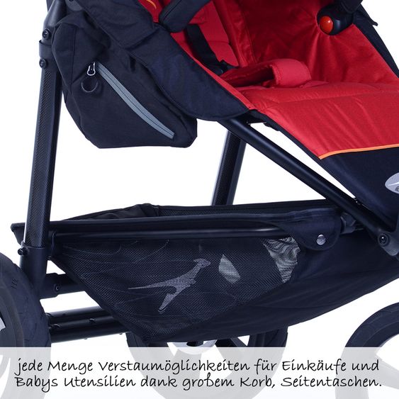TFK Sportwagen Joggster Trail - Tango Red