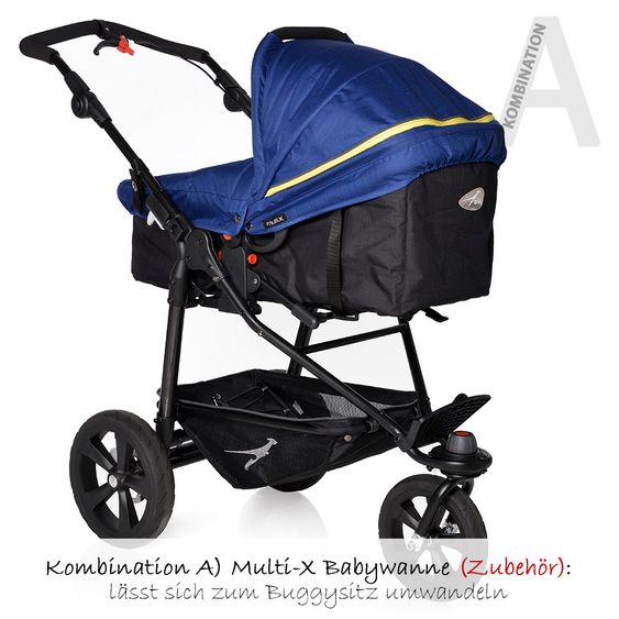 TFK Sportwagen Joggster Trail - Twilight Blue