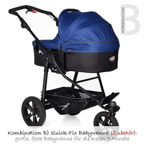TFK Sportwagen Joggster Trail - Twilight Blue