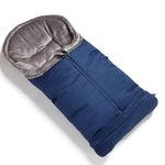 Thermo-Fleece Fußsack mit verlängerbarem Fußteil - Marine