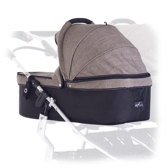 TFK Tragewanne Twinner Twist Duo - Premium Line Melange Schlamm