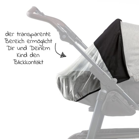 TFK UV-Sonnenschutz für Mono 2 Kombi-Kinderwagen