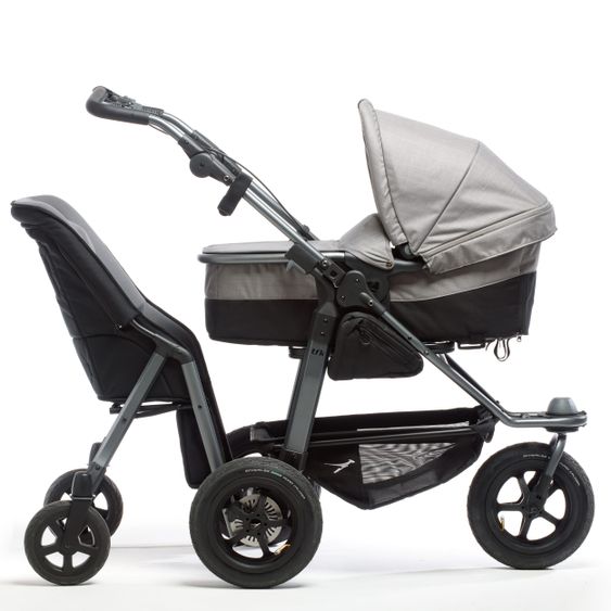 TFK Zweitsitz & Geschwistersitz Shuttle 2 für Mono / Joggster / Twin - Black Grey