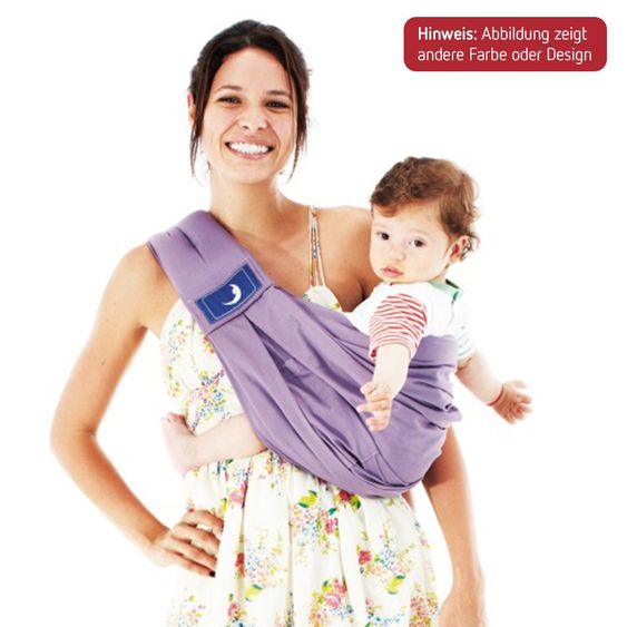 theBabaSling Tragetuch Classic - Dolphine Grey