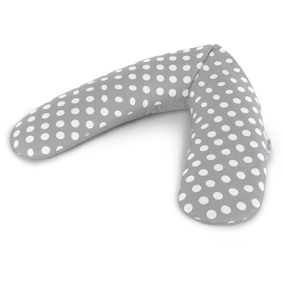 Theraline Bezug für Stillkissen Das Original 190 cm - Indie Dots - grau