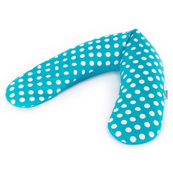 Theraline Bezug für Stillkissen Das Original 190 cm - Indie Dots - petrol
