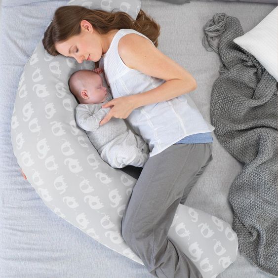 Theraline Ersatzbezug für Stillkissen Das Komfort 180 cm - Elefantenherde