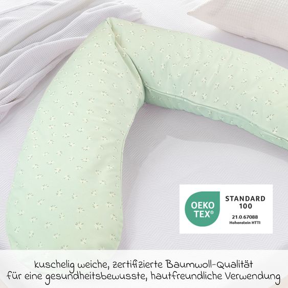 Theraline Ersatzbezug für Stillkissen Das Komfort 180 cm - Feine Blümchen