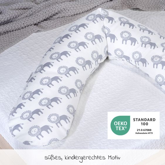 Theraline Replacement cover for nursing pillow The Original 190 cm - Sweetheart