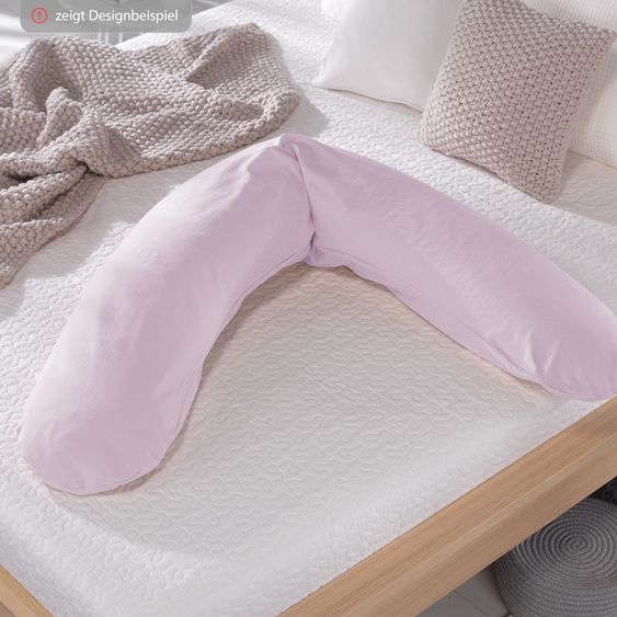 Theraline Ersatzbezug für Stillkissen Das Original - Bamboo 190 cm - Lavendel
