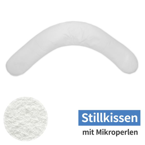 Theraline Stillkissen Das Komfort - Mikroperlen-Füllung 180 cm - ohne Bezug