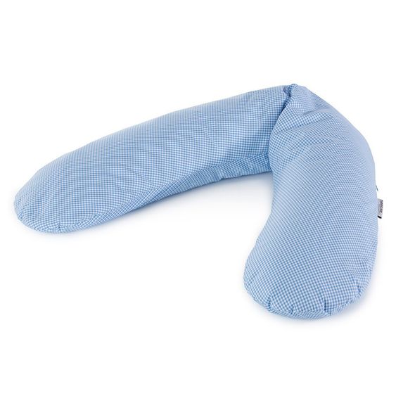 Theraline Stillkissen Das Original 190 cm - Karo Blau