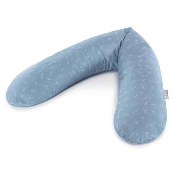 Theraline Stillkissen Das Original 190 cm - Kolibris - blau