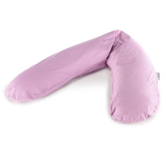 Theraline Stillkissen Das Original 190 cm - Punkte Flieder