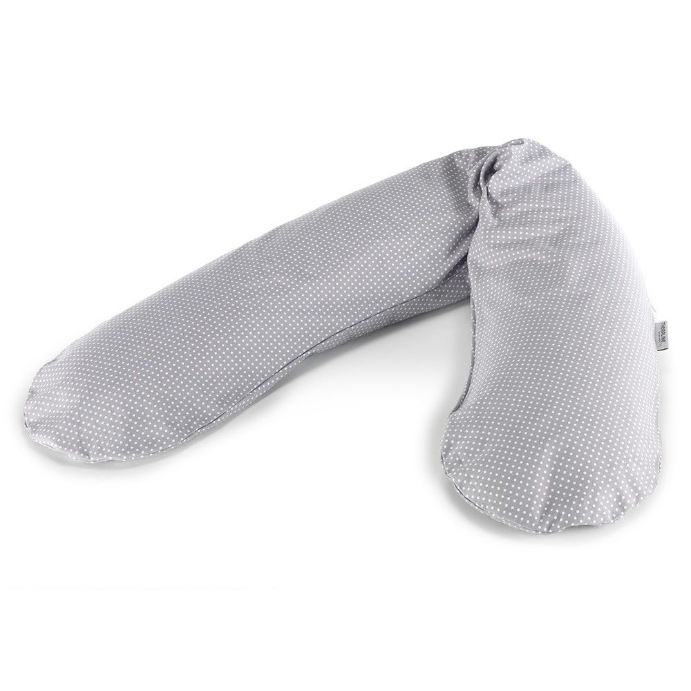 Theraline Stillkissen Das Original 190 cm - Punkte Grau