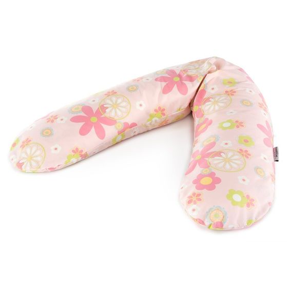Theraline Stillkissen Das Original 190 cm - Retro Blume Rosa