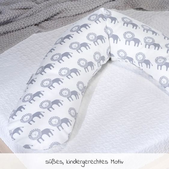 Theraline Nursing pillow The Original with micro bead filling incl. cover 190 cm - Desert King