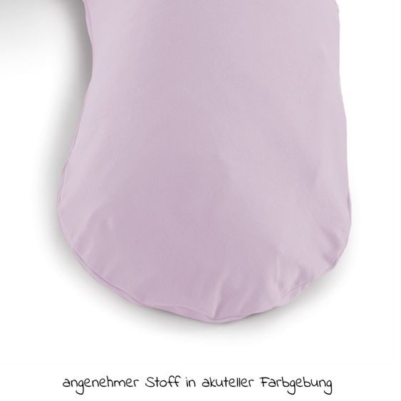 Theraline Nursing pillow The Original with microbead filling incl. cover Bamboo 190 cm - Lavender