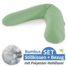 Stillkissen Das Original mit Polyesterhohlfaser-Füllung inkl. Bezug Bamboo 190 cm - Pappel