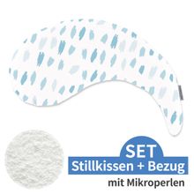 Stillkissen Das Yinnie mit Mikroperlen-Füllung inkl. Bezug 135 cm - Aquarell