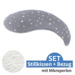 Stillkissen Das Yinnie mit Mikroperlen-Füllung inkl. Bezug 135 cm - Sternenhimmel
